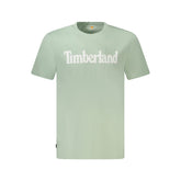 Timberland Green Cotton T-Shirt -   -  Timberland.